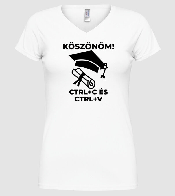  minta fehér pólón