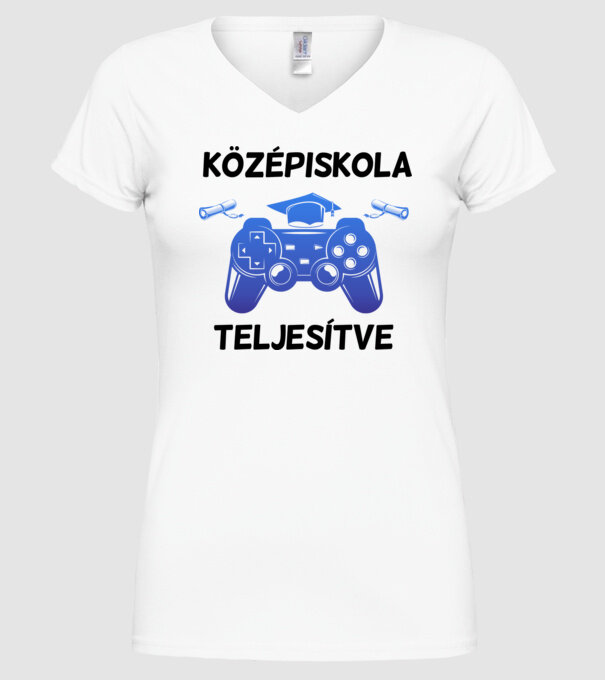  minta fehér pólón