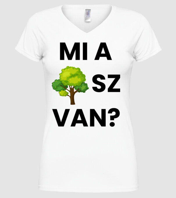  minta fehér pólón