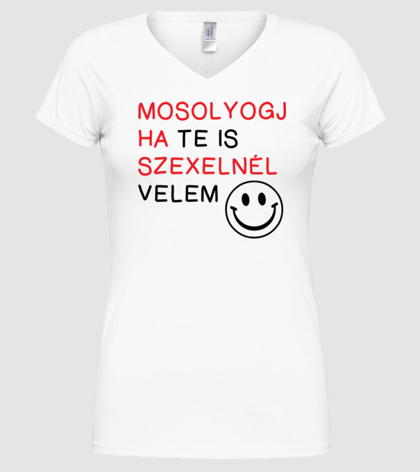  minta fehér pólón