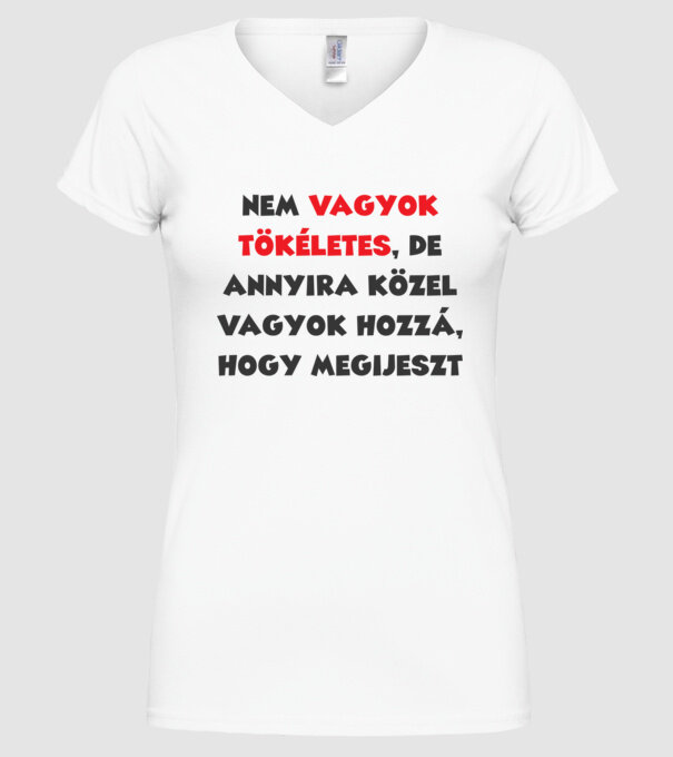  minta fehér pólón