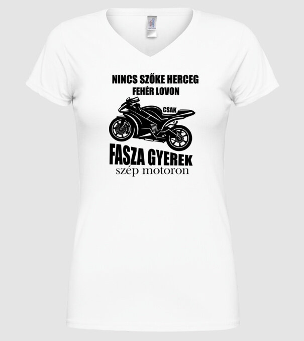  minta fehér pólón