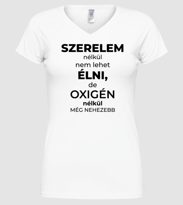  minta fehér pólón