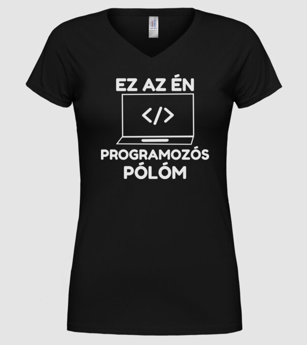  minta fekete pólón