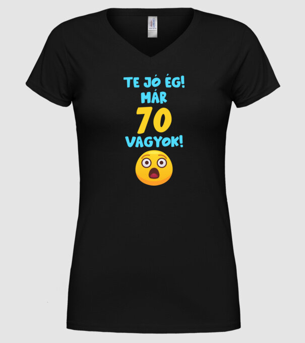  minta fekete pólón
