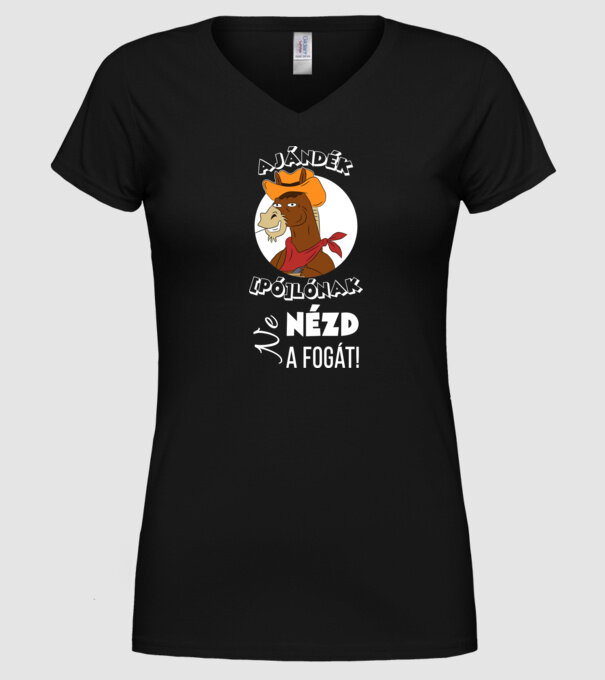  minta fekete pólón