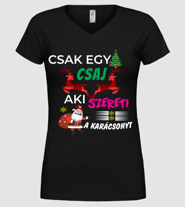  minta fekete pólón