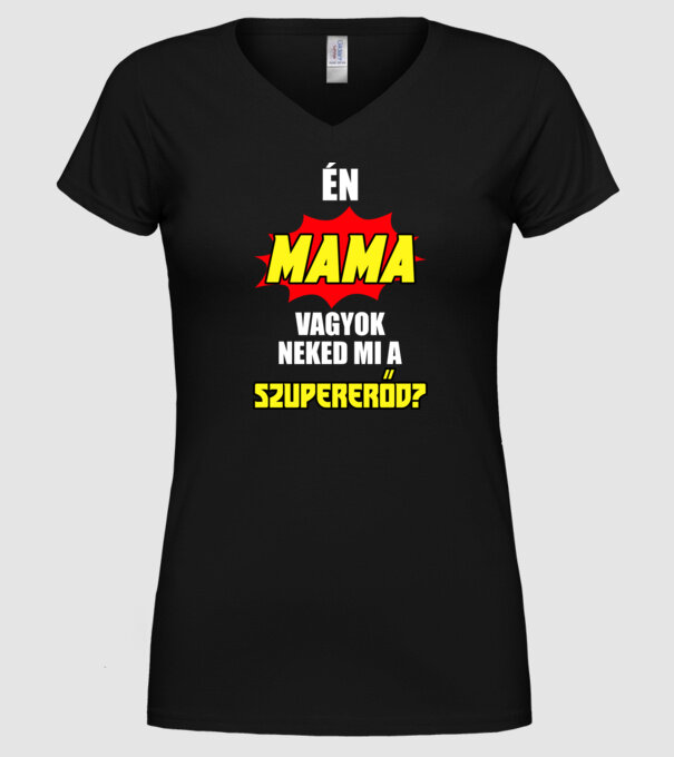  minta fekete pólón