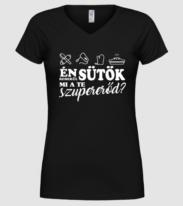  minta fekete pólón