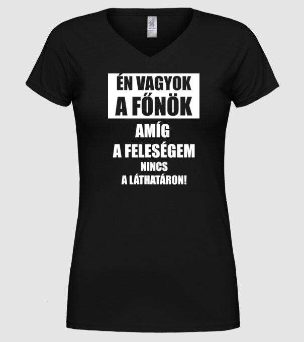  minta fekete pólón