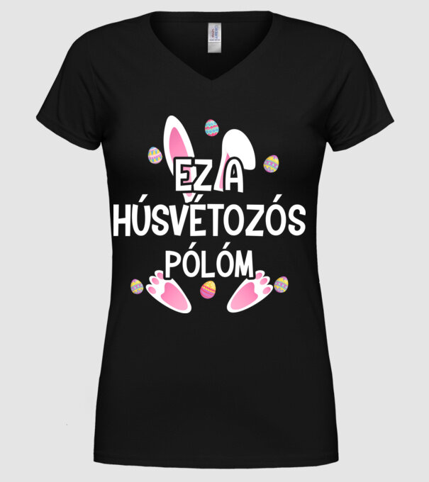  minta fekete pólón