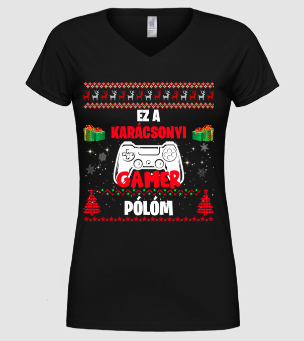  minta fekete pólón