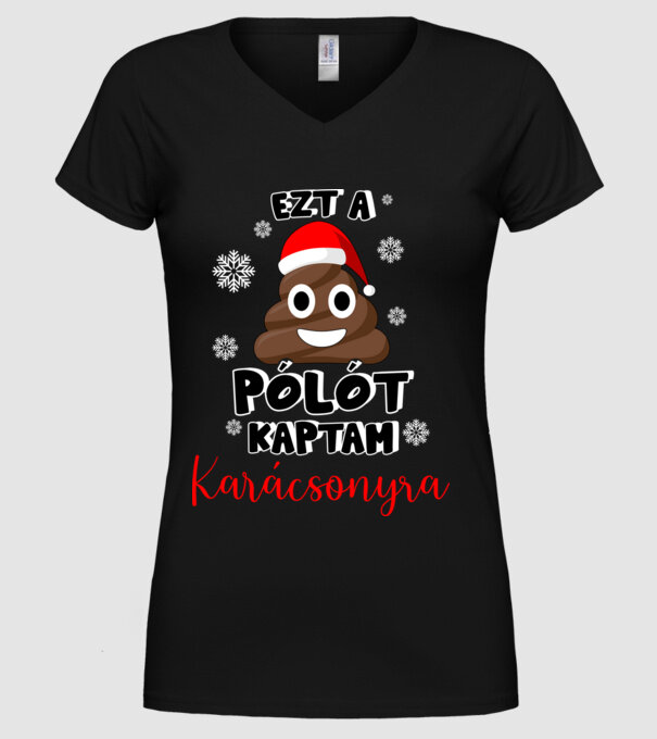  minta fekete pólón