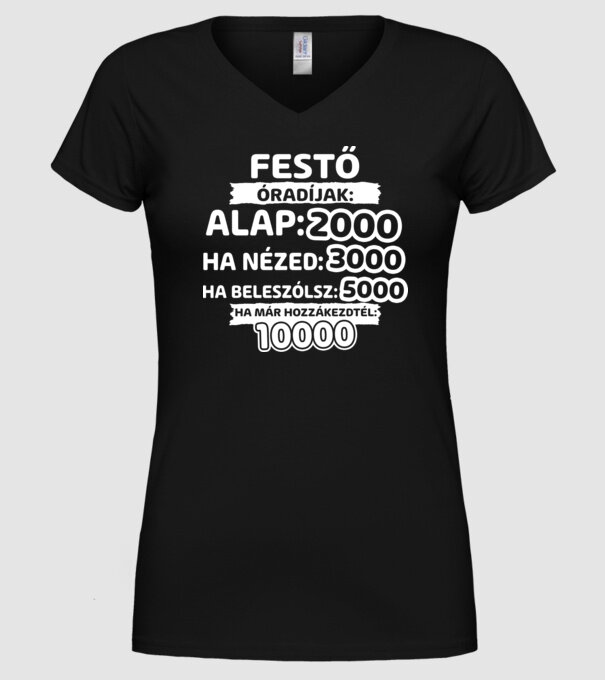  minta fekete pólón