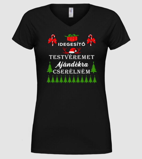  minta fekete pólón