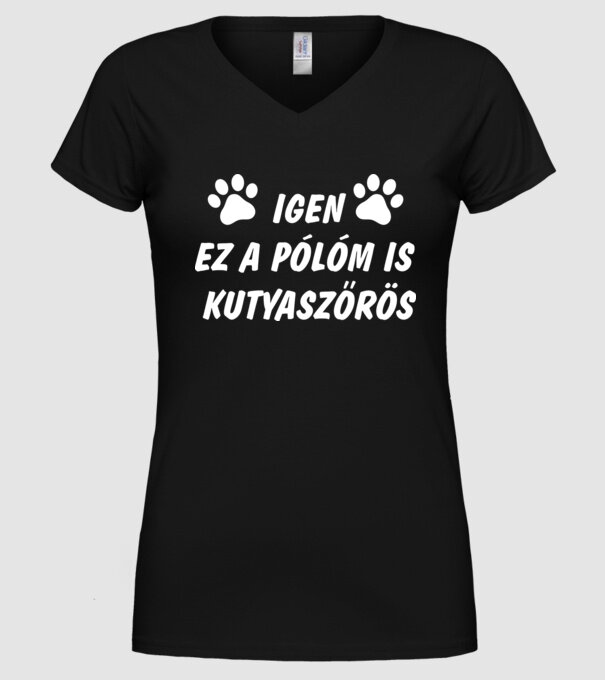  minta fekete pólón