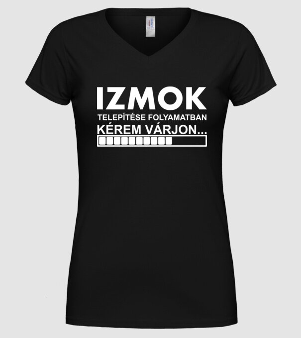  minta fekete pólón