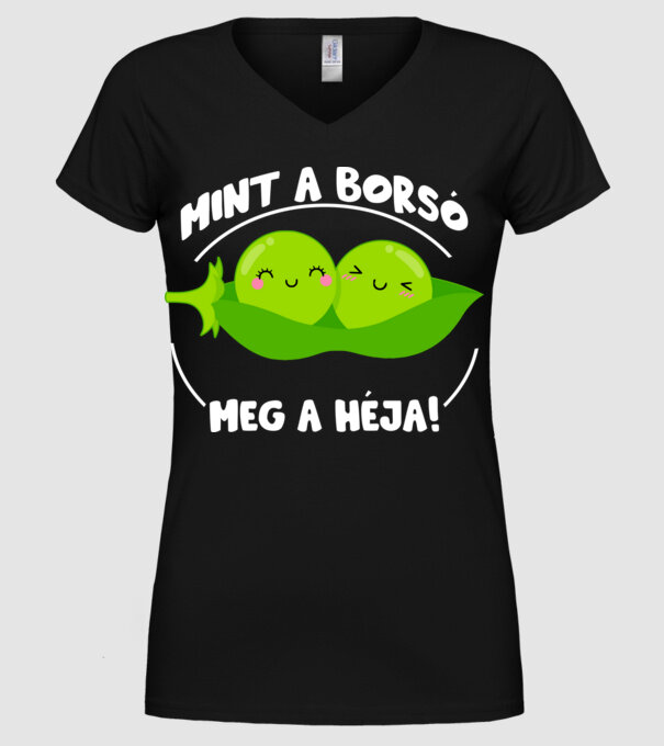  minta fekete pólón