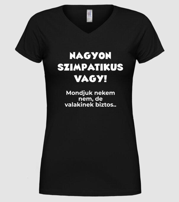  minta fekete pólón