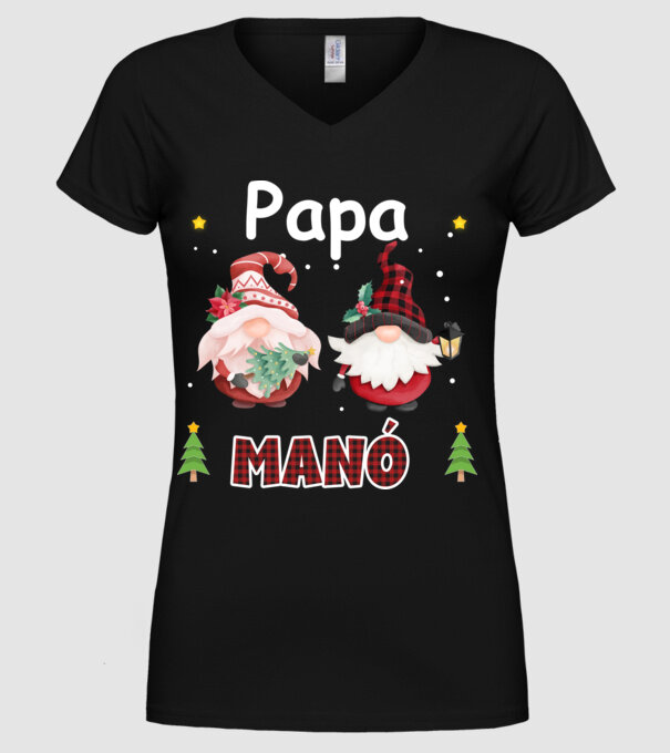  minta fekete pólón