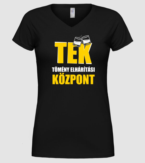  minta fekete pólón