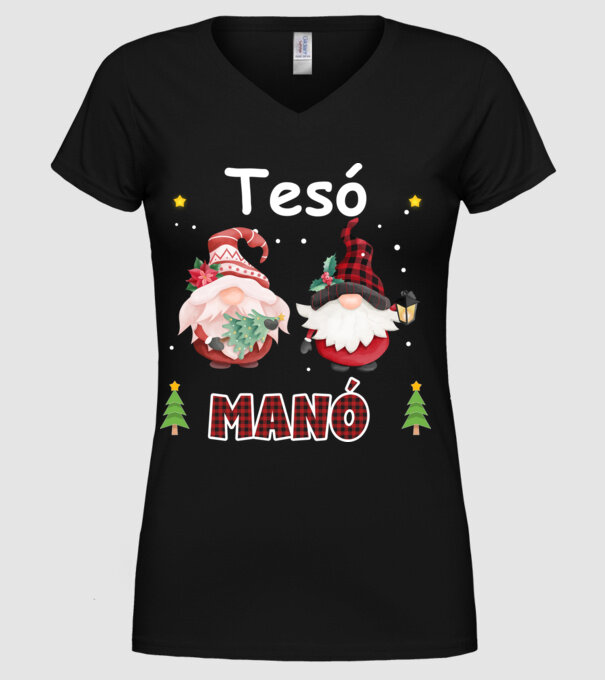  minta fekete pólón