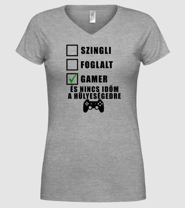  minta szürke pólón