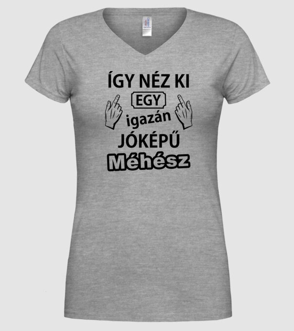  minta szürke pólón