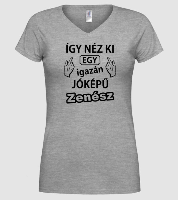  minta szürke pólón