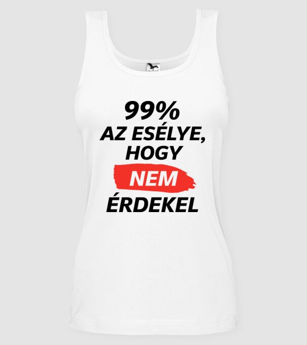  minta fehér pólón