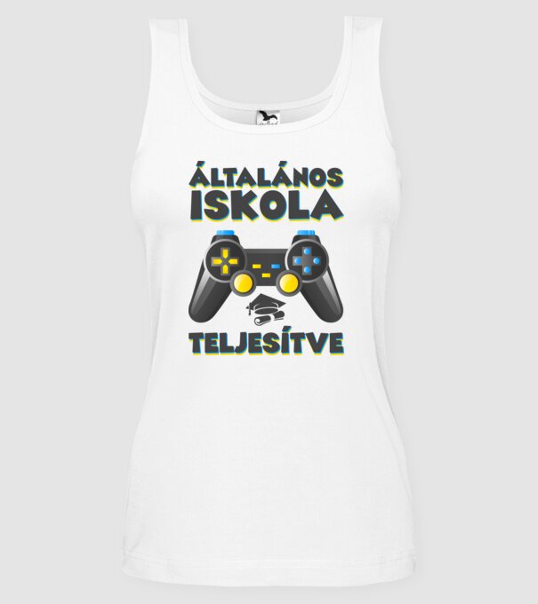  minta fehér pólón