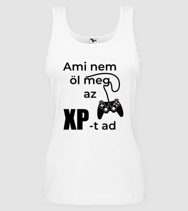  minta fehér pólón