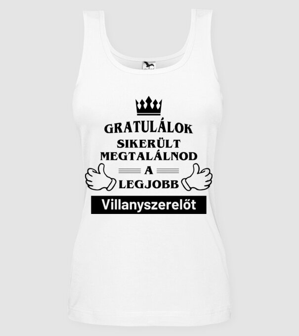  minta fehér pólón