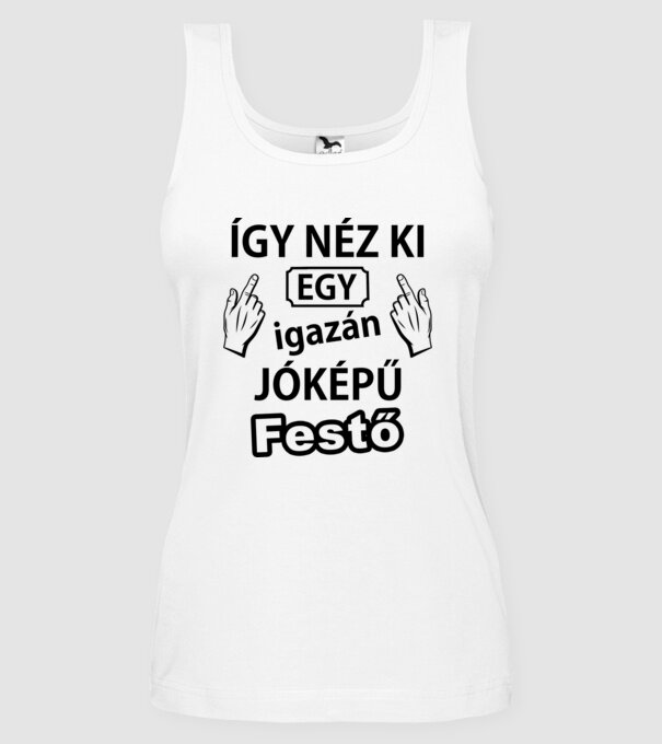  minta fehér pólón