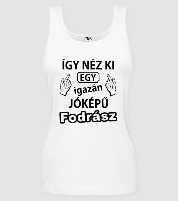  minta fehér pólón