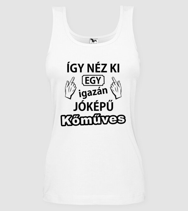  minta fehér pólón