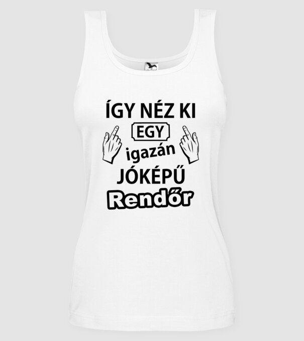  minta fehér pólón