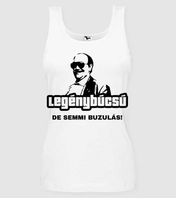  minta fehér pólón