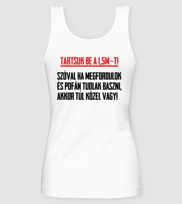  minta fehér pólón