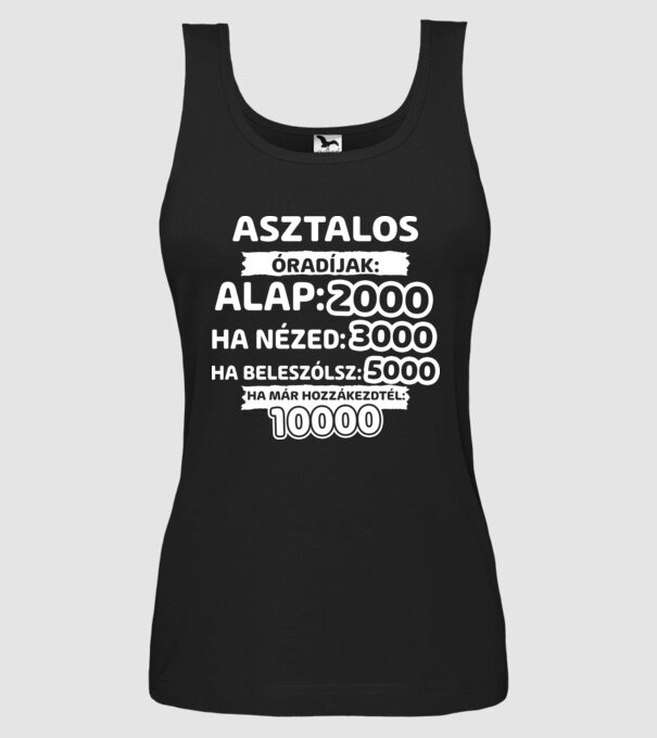  minta fekete pólón
