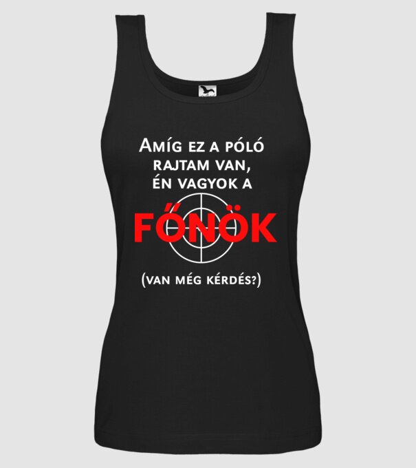  minta fekete pólón