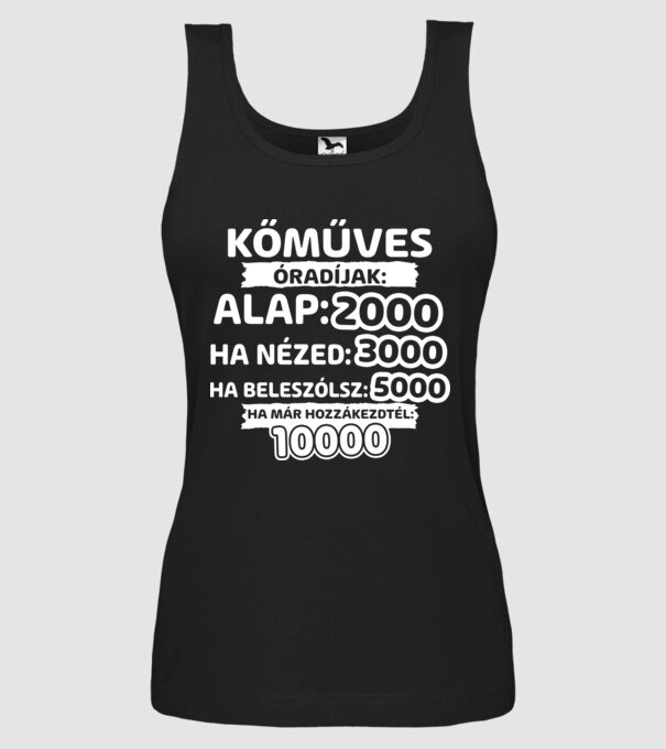  minta fekete pólón