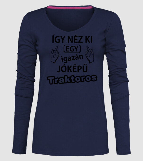  minta sötétkék pólón