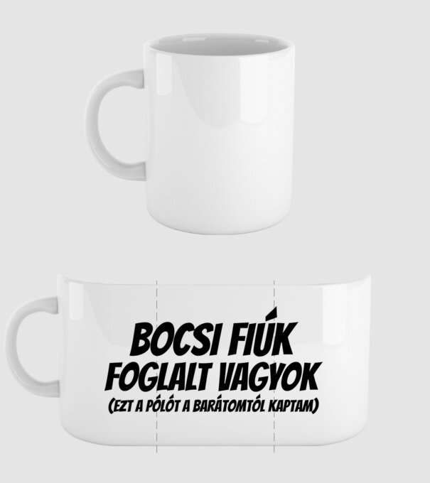  minta fehér pólón