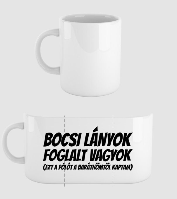  minta fehér pólón