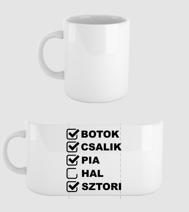  minta fehér pólón