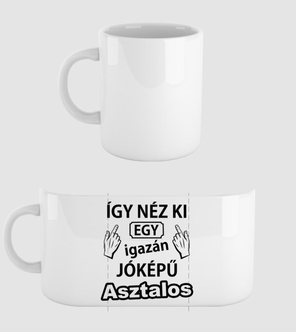  minta fehér pólón