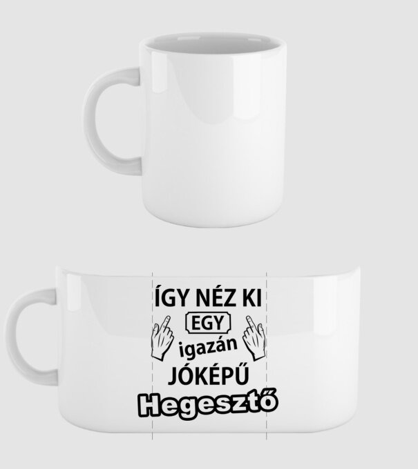  minta fehér pólón