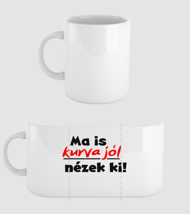  minta fehér pólón
