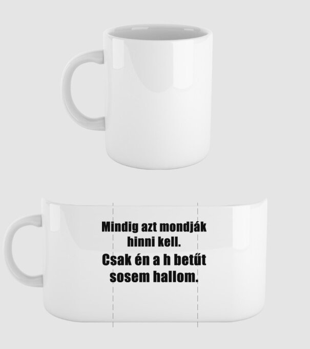  minta fehér pólón
